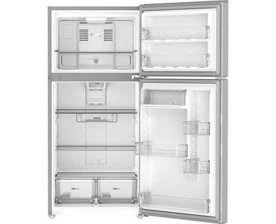 Réfrigérateur à congélateur supérieur de 29,5 po de large avec système de refroidissement Total Coverage Whirlpool - WRTX7419SZ