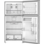 Réfrigérateur à congélateur supérieur de 29,5 po de large avec système de refroidissement Total Coverage Whirlpool - WRTX7419SZ