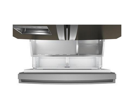 Réfrigérateur  trois portes avec porte à deux battants de 36 po, 22 pi³. avec distributeur d'eau et de glaçons Whirlpool - WRFC7036RV