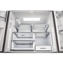 Réfrigérateur quatre portes avec porte à deux battants de 36 po avec système d'eau et de glaçons Whirlpool - WRMC7036RZ