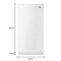 Congélateur vertical de 15.7 pi³ Maytag - MZF34X16DW