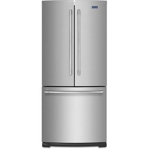 Réfrigérateur trois portes avec porte à deux battants de 30 po, 19.6 pi³ Maytag - MFB2055FRZ