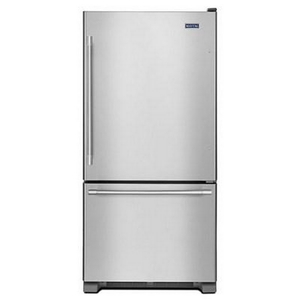 Réfrigérateur à congélateur inférieur de 33 po, 22.1 pi³ avec distributeur d'eau et de glaçons Maytag - MBF2258FEZ