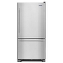Réfrigérateur à congélateur inférieur de 33 po, 22.1 pi³ avec distributeur d'eau et de glaçons Maytag - MBF2258FEZ