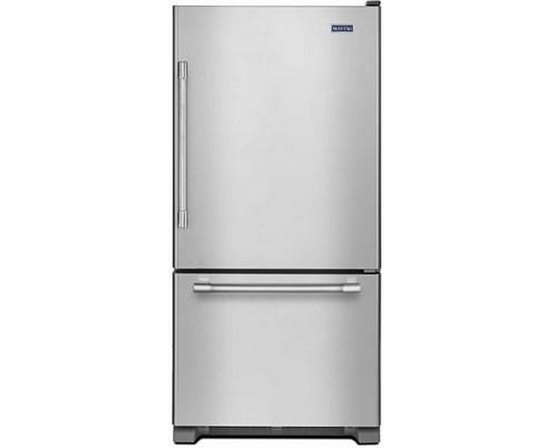 Réfrigérateur à congélateur inférieur de 30 po, 18.6 pi³ Maytag - MBR1957FEZ