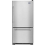 Réfrigérateur à congélateur inférieur de 30 po, 18.6 pi³ Maytag - MBR1957FEZ