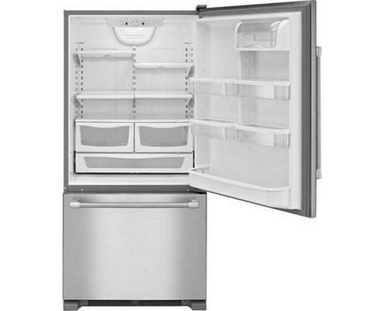 Réfrigérateur à congélateur inférieur de 30 po, 18.6 pi³ Maytag - MBR1957FEZ