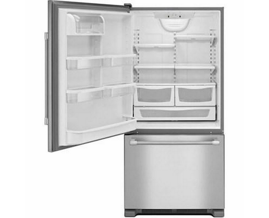 Réfrigérateur à congélateur inférieur de 30 po, 18.6 pi³ Maytag - MBL1957FEZ