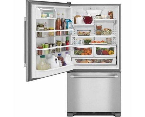 Réfrigérateur à congélateur inférieur de 30 po, 18.6 pi³ Maytag - MBL1957FEZ