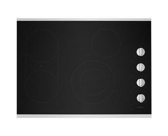 Table de cuisson encastrée électrique de 30 po avec grill et plaque chauffante réversible Maytag - MEC8830HS