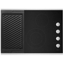 Table de cuisson encastrée électrique de 30 po avec grill et plaque chauffante réversible Maytag - MEC8830HS
