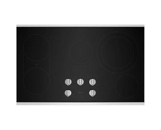 Table de cuisson encastrée électrique de 36 po avec grill et plaque chauffante réversible Maytag - MEC8836HS