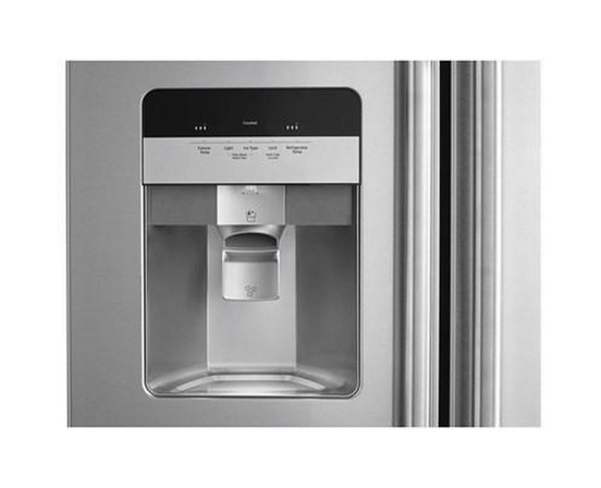 Réfrigérateur côte-à-côte amovible de 36 po, 25 pi³ avec distributeur externe d'eau et de glaçons Maytag - MSS25C4MGZ