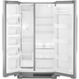 Réfrigérateur côte-à-côte amovible de 36 po., 25 pi³ avec éclairage DEL BrighSeries™ Maytag - MSS25N4MKZ
