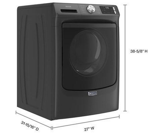 Laveuse à chargement frontal de 5,2 pi³. avec cycle Affresh Maytag - MHW5630MBK