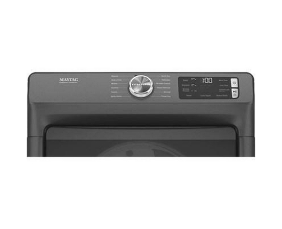 Sécheuse électrique de 7.3 pi³ avec cycle de séchage rapide et extra puissance Maytag - YMED6630MBK