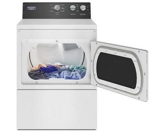 Sécheuse électrique de 7,4 pi³. avec capteur Intellidry® Maytag - YMEDP586GW