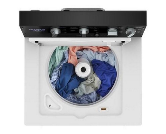 Laveuse à chargement par le dessus de 4,0 pi³. avec agitateur à double action Maytag - MVWP586GW