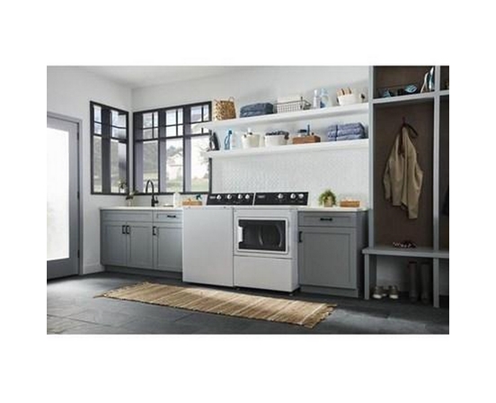 Laveuse à chargement par le dessus de 4,0 pi³. avec agitateur à double action Maytag - MVWP586GW