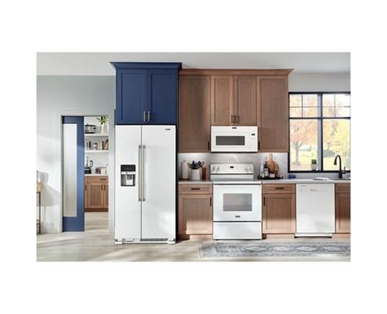 Réfrigérateur Côte à côte à profondeur de comptoir de 36 po, 25 pi³ Maytag - MRSF4036PW