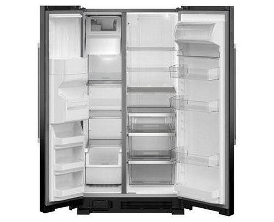 Réfrigérateur Côte à côte à profondeur de comptoir de 36 po, 25 pi³ Maytag - MRSF4036PB