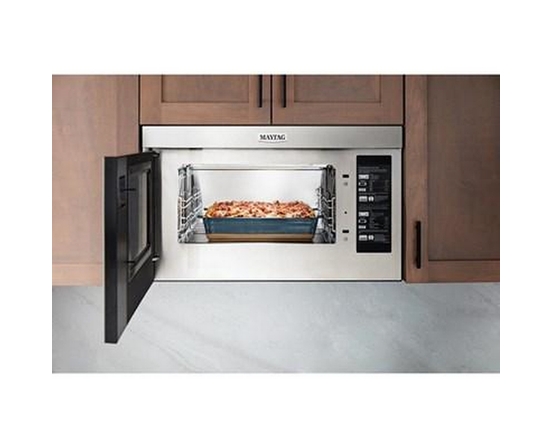 Four à micro-ondes-grilloir à hotte intégrée de 30 po, 1,1 pi³. Maytag - YMMMF8030PZ