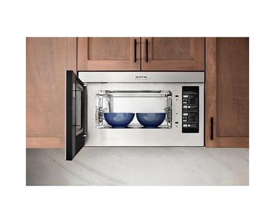 Four à micro-ondes-grilloir à hotte intégrée de 30 po, 1,1 pi³. Maytag - YMMMF8030PZ