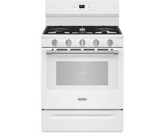 Cuisinière à gaz amovible de 30 po avec technologie convection Maytag - MFGS6030RW