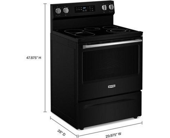 Cuisinière électrique amovible de 30 po avec technologie convection Maytag - YMFES6030RB
