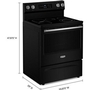 Cuisinière électrique amovible de 30 po avec technologie convection Maytag - YMFES6030RB
