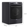 Laveuse à chargement frontal de 5,8 pi³. avec option Pet Pro Maytag - MFW7020RF