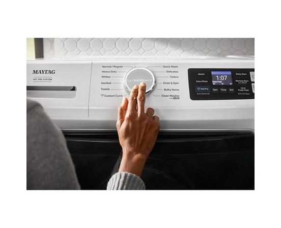 Laveuse à chargement frontal de 5,8 pi³. avec option Pet Pro Maytag - MFW7020RW