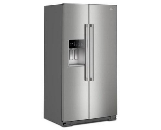 Réfrigérateur côte-à-côte de 36 po, 21 pi³. avec distributeur d'eau et de glace Maytag - MRSC6636RZ