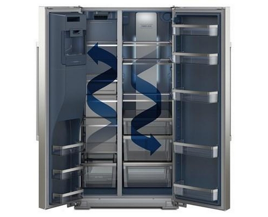 Réfrigérateur côte-à-côte de 36 po, 21 pi³. avec distributeur d'eau et de glace Maytag - MRSC6636RZ