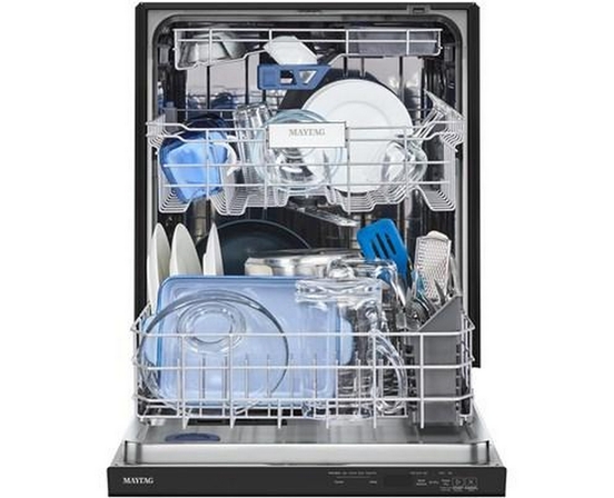 Lave-vaisselle à commandes dissimulées avec cycle PowerBlast® Maytag - MDPS7024SB