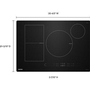 Table de cuisson encastrée à induction de 30 po avec Power Boost Maytag - MCIT8030SB