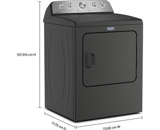 Sécheuse électrique de 7,0 pi³. avec option Pet Pro Maytag - YMED5605RU