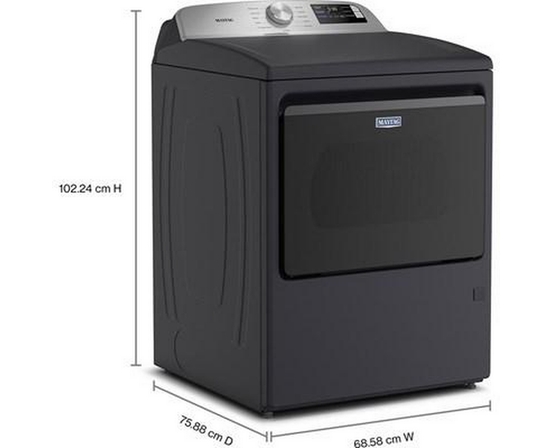 Sécheuse à gaz de 7,4 pi³. avec fonction Extra Power et détection d’humidité perfectionnée Maytag - MGD6205RF