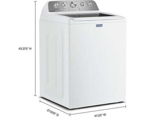 Laveuse à chargement vertical de 5,4 pi³. avec option Pet Pro Maytag - MTW5605RW