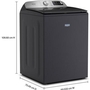 Laveuse à chargement vertical de 6,0 pi³. Maytag - MTW6205RF