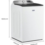 Laveuse à chargement vertical de 6,0 pi³. avec option Pet Pro Maytag - MTW7205RW