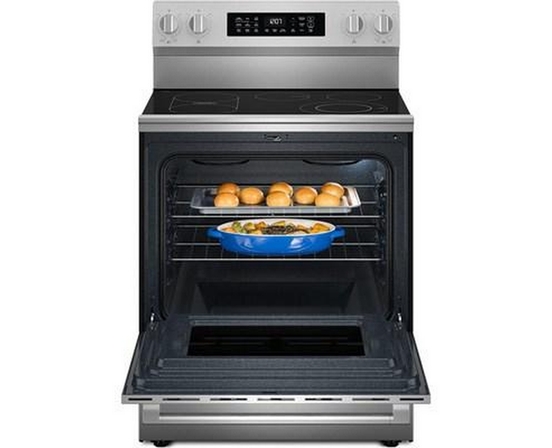 Cuisinière autoportante électrique de 30 po avec mode gril Maytag - YMFES7030SZ
