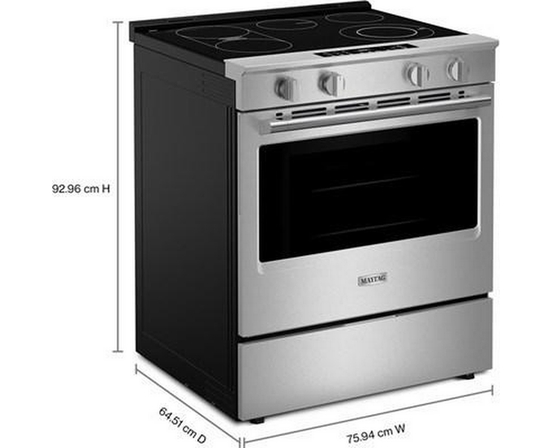 Cuisinière encastrable électrique de 30 po avec mode gril Maytag - YMSES7030SZ