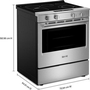 Cuisinière encastrable électrique de 30 po avec mode gril Maytag - YMSES7030SZ