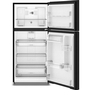Réfrigérateur à congélateur supérieur autoportant de 30 po, 19 pi³. avec EvenAir™ Cooling Tower Maytag - MRTX5119SB