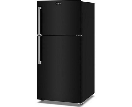 Réfrigérateur à congélateur supérieur autoportant de 30 po, 19 pi³. avec EvenAir™ Cooling Tower Maytag - MRTX5119SB