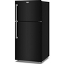 Réfrigérateur à congélateur supérieur autoportant de 30 po, 19 pi³. avec EvenAir™ Cooling Tower Maytag - MRTX5119SB