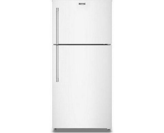 Réfrigérateur à congélateur supérieur autoportant de 30 po, 19 pi³. avec EvenAir™ Cooling Tower Maytag - MRTX5119SW