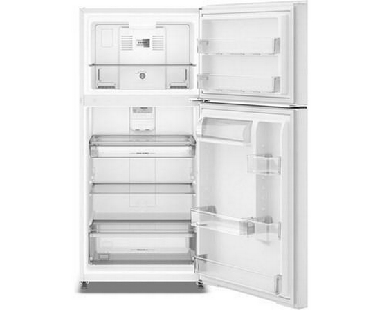Réfrigérateur à congélateur supérieur autoportant de 30 po, 19 pi³. avec EvenAir™ Cooling Tower Maytag - MRTX5119SW