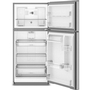 Réfrigérateur à congélateur supérieur autoportant de 30 po, 19 pi³. avec EvenAir™ Cooling Tower Maytag - MRTX5119SZ